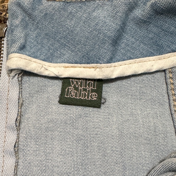 Wild Fable Light Blue Denim Mini Skirt - Picture 2 of 7